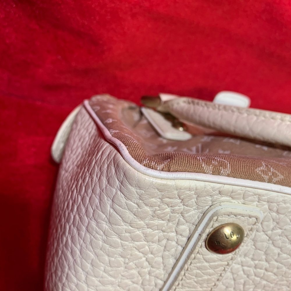 Louis Vuitton Trapeze Pm Camel Mini Lin Hobo Bag - Picture 10 of 15